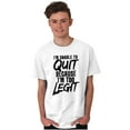 thumbnail image 4 of Unable To Quit Too Legit Gym Workout Men's Graphic T Shirt Tees Brisco Brands L, 4 of 4