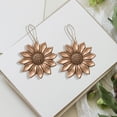 thumbnail image 4 of YUEHAO Earrings Fashion Sunflower Daisy Earrings Women's Vintage Earrings Jewelry Gifts, 4 of 7