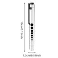 thumbnail image 3 of Penlight For White And Yellow LED Penlight With Pupillometer And Ruler Reusable And Lightweight Flashlight For Students Doctors Suitable For, 3 of 7