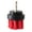 Red, variant on Ohmyroo 2 Inch Power Drill Brush Head Mini Scrubber for Grout Tile Carpet Cleaning