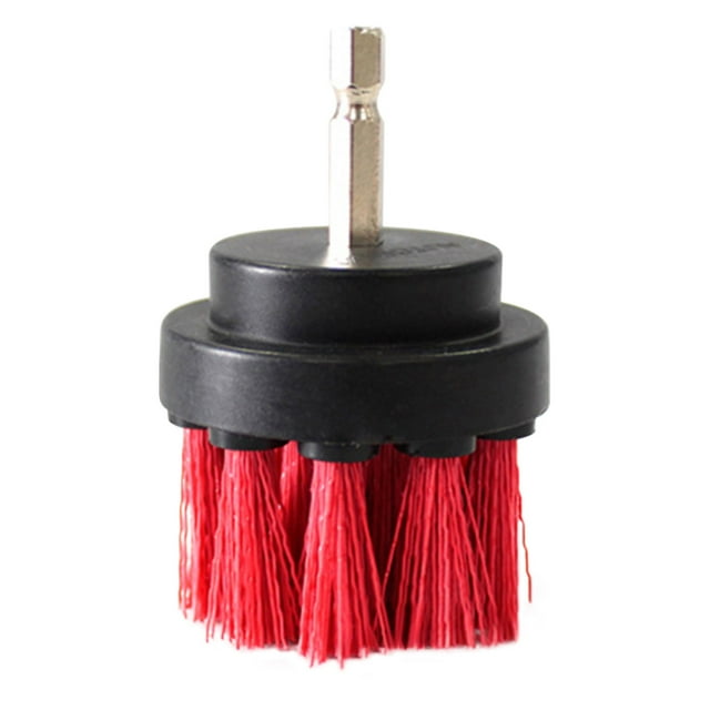Xihbxyly Juego de Cepillos para Taladro, Eje de Cambio Rápido de 5 Cm, Cerdas de Nailon para Bañera, Azulejos, Suelos, Alfombras, Duchas, Juntas y Baños. Herramienta de Fácil Limpieza, Diseño Durader