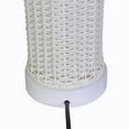 thumbnail image 3 of Ceybo White Outdoor/Indoor Round Table Lamp 27. 5 in, 3 of 5