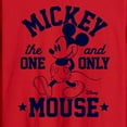 thumbnail image 2 of Mickey & Friends - The One And Only Mickey - Men's Long Sleeve T-Shirt, 2 of 4