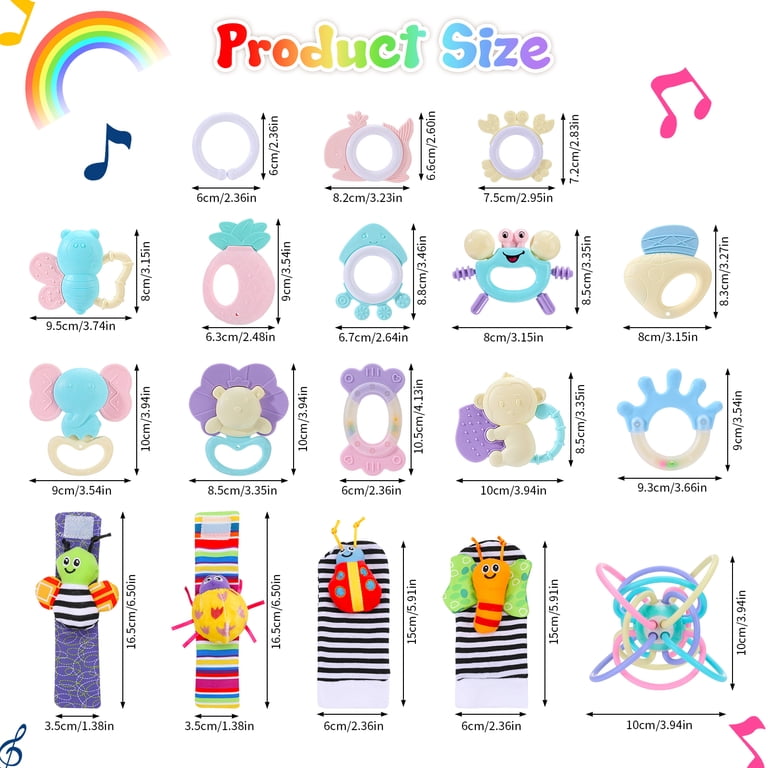 Kaboer Baby Rattles & Teethers, 18-Piece Set photo 8