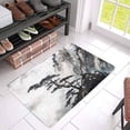thumbnail image 3 of MKHERT Oriental Chinese Traditional Mountain Landscape Ink Painting Doormat Rug Home Decor Floor Mat Bath Mat 30x18 inch, 3 of 3