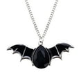 thumbnail image 1 of Gothic Bat Necklace Halloween Gothic Necklace Collar Retro Gothic Necklace Lady, 1 of 5