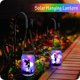 thumbnail image 5 of Schmetterlingsfee Im Einmachglas, Mostof 2 Stck Hngend Solar Laterne Lichter Fr Auen, Ip44 Wasserdicht Gartenleuchte Fr Draue (fee-farbe) (hy), 5 of 5