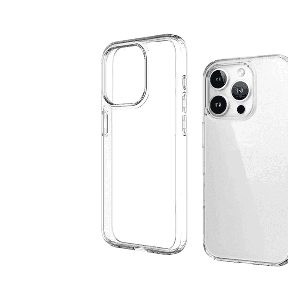 BLUUMTEK Clear Phone Case for iPhone 16 Pro Max Shockproof Cover Case For iPhone 16 Pro Max