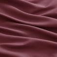 thumbnail image 5 of Empyrean Microfiber Fitted Sheet, Extra Deep 18"-21" Pocket, Queen, Ruby Wine, 5 of 8
