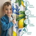 thumbnail image 3 of Blackout Kids Curtains,Lemon Childrens Insulated Curtains Set Of 2,Bedroom Essentials,Toddler Room Decor 42x54in(106x137cm), 3 of 4