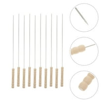 SWETRACE Skewer for BBQ Kabob Skewers Wood 10Pcs