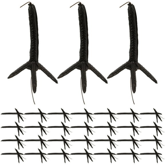 50 Pcs Plastic Claw Accessories Chicken Stuff Chick Feet Chick Toy Making Material Plastic Chick Toy Part