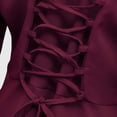 thumbnail image 7 of Blmnix Adjustable Waist Coats for Women Y2k Jacket Tie Poncho Womens Jackets Dressy Casual Rain Jackets Long High-Low Long Sleeve Red Winter Coat, 7 of 7