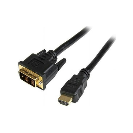 StarTech.com HDMIDVIMM10 10 ft HDMI to DVI-D Cable - M/M - 3m HDMI to DVI Adapter Converter