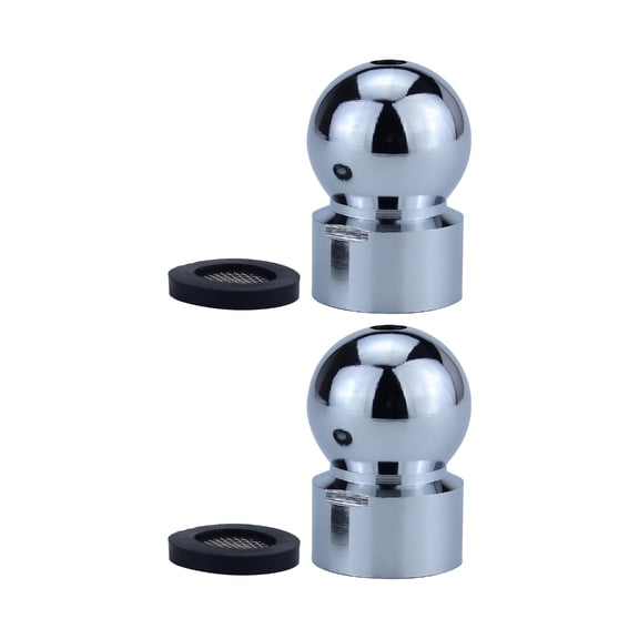 2Pcs Shower Head Top Sprays Connecting Joint Universal Rotation Ball Joint