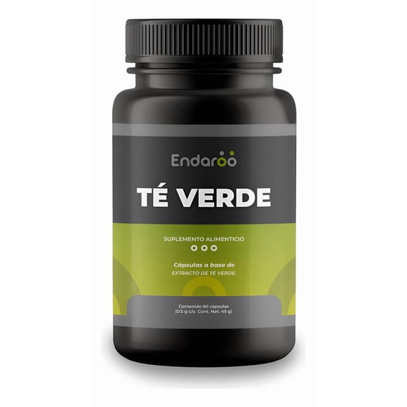 Té Verde Cápsulas 500mg - 90 Cápsulas Sin Sabor