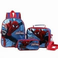 thumbnail image 2 of Spider-Man Backpack School Bag 3-pack Birthday Gift Blue zdq, 2 of 2