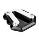 thumbnail image 3 of Placa del soporte lateral de la motocicleta, extensión de la placa del soporte de apoyo Soporte lateral del CNC Placa de extensión del soporte del soporte(Negro), 3 of 5