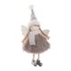 thumbnail image 5 of Adorno para árbol de Navidad, juguetes para niñas y niños, muñeco de peluche colgante para hada de Año Nuevo. Gris, 5 of 9