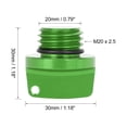 thumbnail image 2 of Unique Bargains Universal Motorcycle Engine Oil Filler Crankcase Cap Screw Cover Plug Replacement, 2 of 5