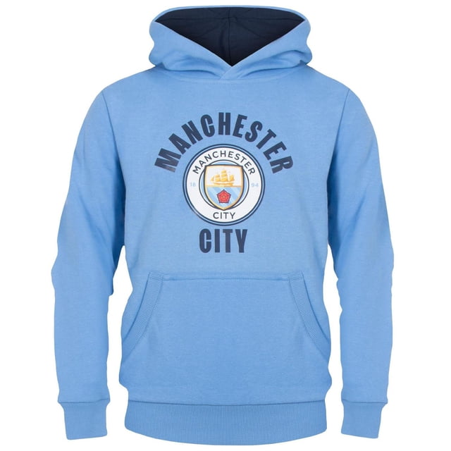 Manchester City FC Boys Fleece Hoodie