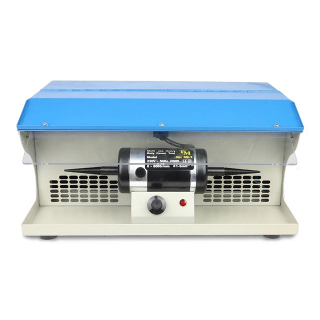 Polisher With Dust Collector Mini Grinding Motor B Ench Grinder Er1/6HP Jewelry Polisher ,Easy to Use