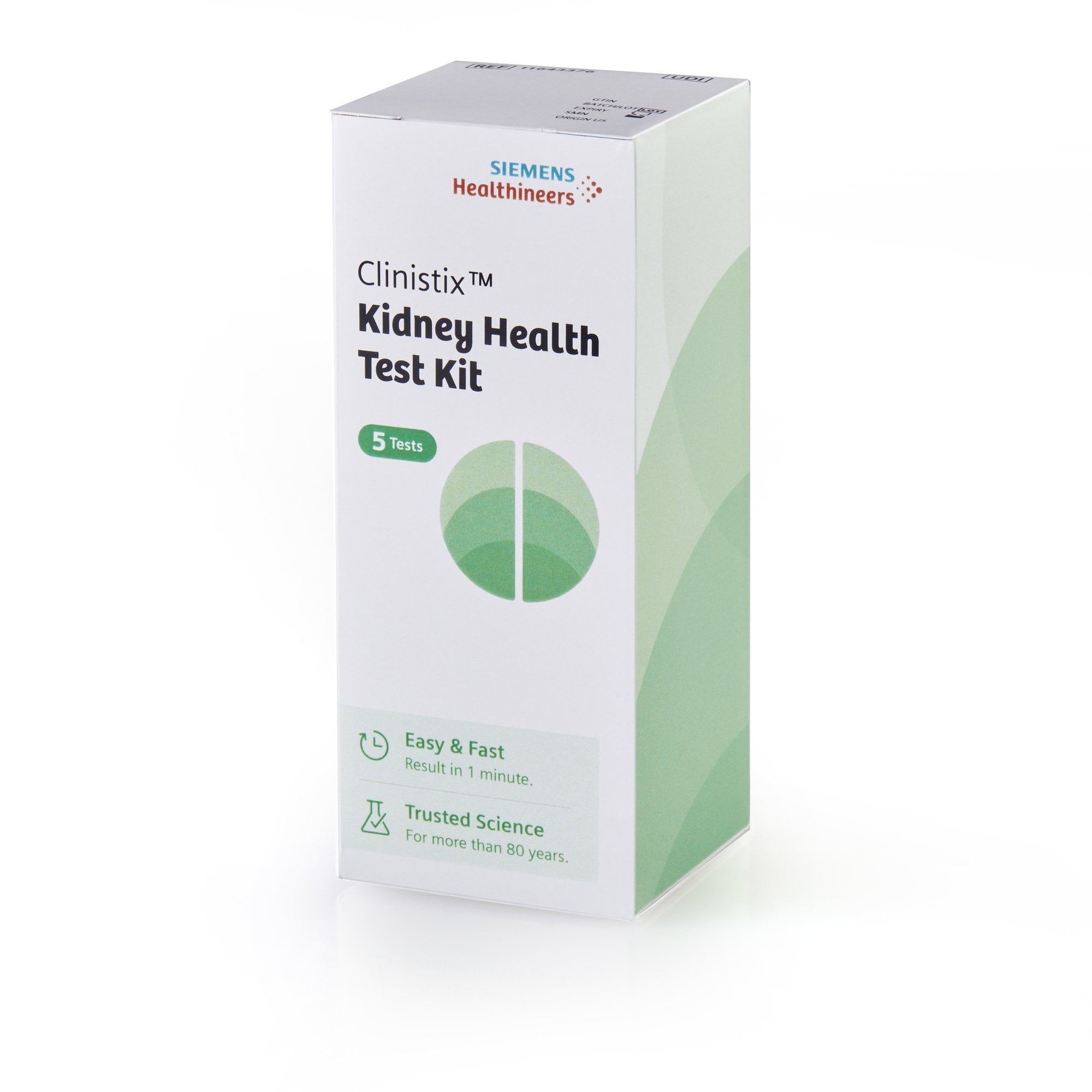 Clinistix Kidney Health Test Kit - Albumin, Creatinine Urine Test, 5 Tests, 1 Ct