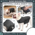 thumbnail image 2 of Breathable Pet Stress Calming Vest, Dog Thunder Anxiety Relief Wrap for Vet Trips Firework Storm Anxiety, 2 of 6