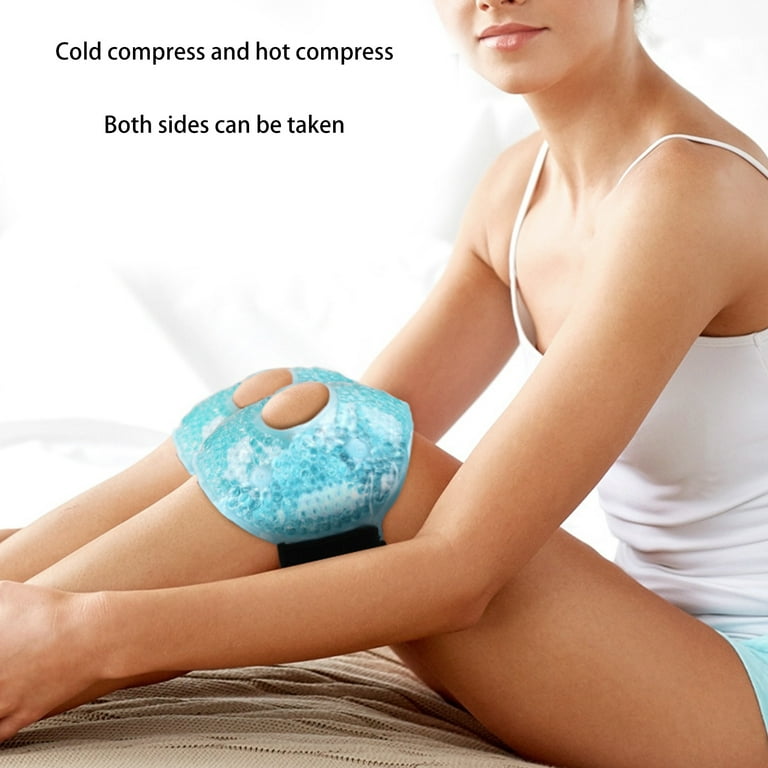 TheraPAQ Ice Packs for Injuries Reusable Version - Adjustable Large 14 x 11 inch Hot and Cold Gel Pack wAdjustable Strap for Hip Shoulder Knee and Ba