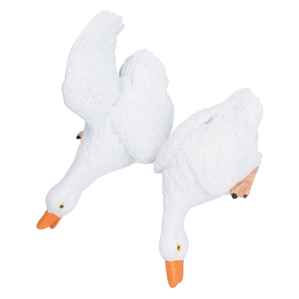 Estatua de pato para jardín figurita de resina de pato totalmente pintada a mano bonita y animada para habitaciones interiores dormitorios jardines patios ANGGREK Otros