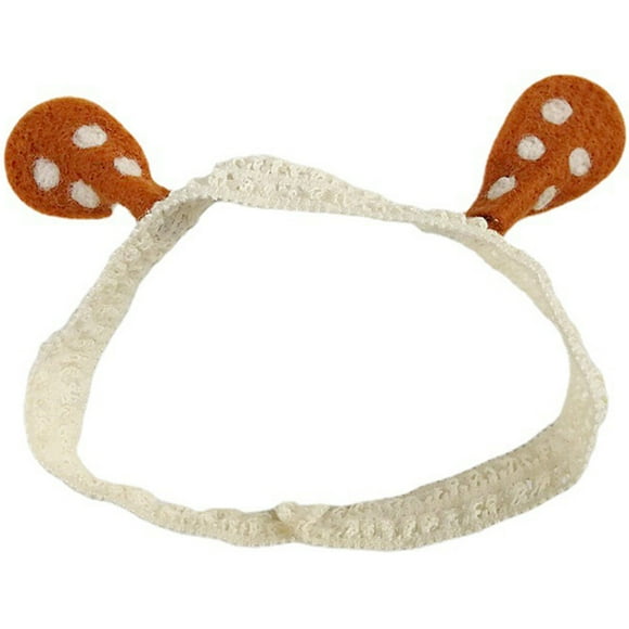 Fiesta de Navidad Banda para el cabello Ciervo Infant Baby Elástico Cuerno Cuerno Baby Hair Band