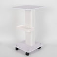 thumbnail image 3 of CNCEST Beauty Instrument Cart Salon Spa Equipment Health Beauty Instrument Cart Beauty Instrument Tray Roller Cart Wheel Silent Tire (Aluminum ABS), 3 of 8