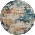 thumbnail image 2 of Addison Rugs Mayfield Premium Machine Washable Transitional Abstract Putty Round Rug, 8' x 8', 2 of 6
