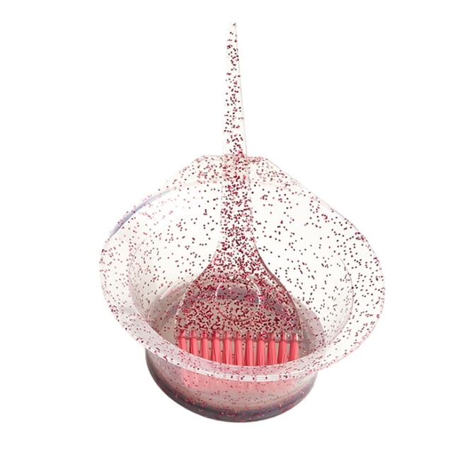 2 Pack Hair Dye Kit Hair Coloring Brush & Bowl Set Mixing Bowl Tint Bowl Brush Mixer Hair Tint Dyeing Coloring Applicator DIY Hair Dye Tools for Home & Salon Use