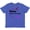 Retro Heather Royal, variant on Inktastic Lupus Awareness butterfly ribbon Youth T-Shirt
