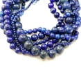 thumbnail image 2 of K-KED Gemstone Blue Lapis Lazuli Round Loose Beads 15" strand 4mm 6mm 8mm 10mm 12 14-4 mm, 2 of 8