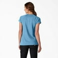thumbnail image 2 of Dickies Women's Cooling Short Sleeve Pocket T-Shirt, Azure Blue, XS, 2 of 5