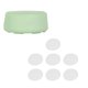 thumbnail image 4 of Soidarity Almohadilla de algodón reutilizable para maquillaje, tejido de papel de algodón para eliminación de cosméticos con caja de almacenamiento de Cuerpo del baño verde Soidarity CE000119-01, 4 of 6