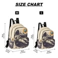 thumbnail image 2 of FORMRS Mini Backpack Purse for Women Quilted Travel Daypack Casual Shoulder Bag, Beige Record, 2 of 7