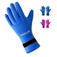 thumbnail image 3 of HiSEA Hisea Neoprene Diving Gloves - Thermal Protection, Anti-Slip, Scratch-Resistant for Snorkeling, Surfing, Kayaking - Blue, Size L, 3 of 6