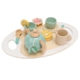 thumbnail image 3 of Tea Party Set, Kids Pretend Tea Toy Simulation Rich Accessories Interactive Funny  For Gifts, 3 of 8