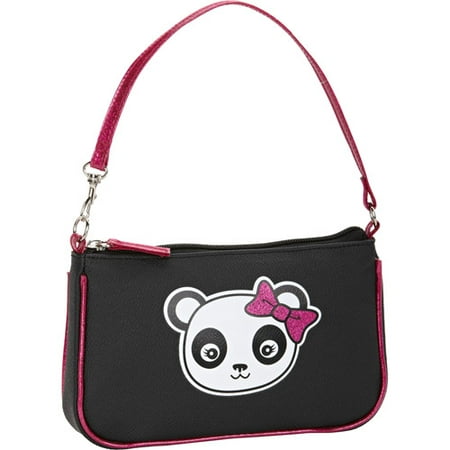 Panda Face Purse Black