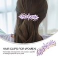 thumbnail image 3 of unbranded Para Morado Con Y Resorte Seguro Para Mujer Accesorio Y, 3 of 8
