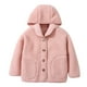 thumbnail image 1 of Gibobby Chamarra de invierno para niños y niñasniñas Invierno Manga Larga Caliente Sudadera Con Capucha Polar Abrigo Chaqueta Color Sólido Ropa(Rosa, 9-10 Años), 1 of 5