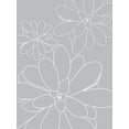 thumbnail image 2 of Urban Epiphany 25x32 White Modern Wood Framed Museum Art Print Titled - Black White Succulents Set of 2, 2 of 4