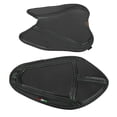 thumbnail image 3 of Cubierta de asiento de motocicleta, 2 piezas Cubierta de asiento de protector solar de motocicleta Cojín de asiento Sillines Almohadilla de aislamiento térmico, 3 of 5