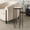 Black/White, variant on Safavieh Couture Galvin Modern Metal and Marble Hexagon End Table, Black