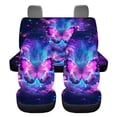 thumbnail image 6 of JOAIFO Butterfly Car Accessories Car Seat Covers Full Set for Women Interior Covers Carseat Protector Car Seat Cover Waterproof Automotive Seat Covers, 6 of 7