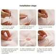 thumbnail image 4 of Popular! Duvet Cover Holding Clip, 2024 Upgraded Duvet Clips Plastic Duvet Cover Pins To Hold Comforter Inside, Double Sided Pin Fasteners Bed Accessories For Quilt Cush, 4 of 5