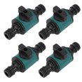 thumbnail image 1 of Hose Quick Connector,  4pcs Plastic Leakage Proof Water Hose Fitting Sealed Threaded  For Greenhouse, 1 of 8